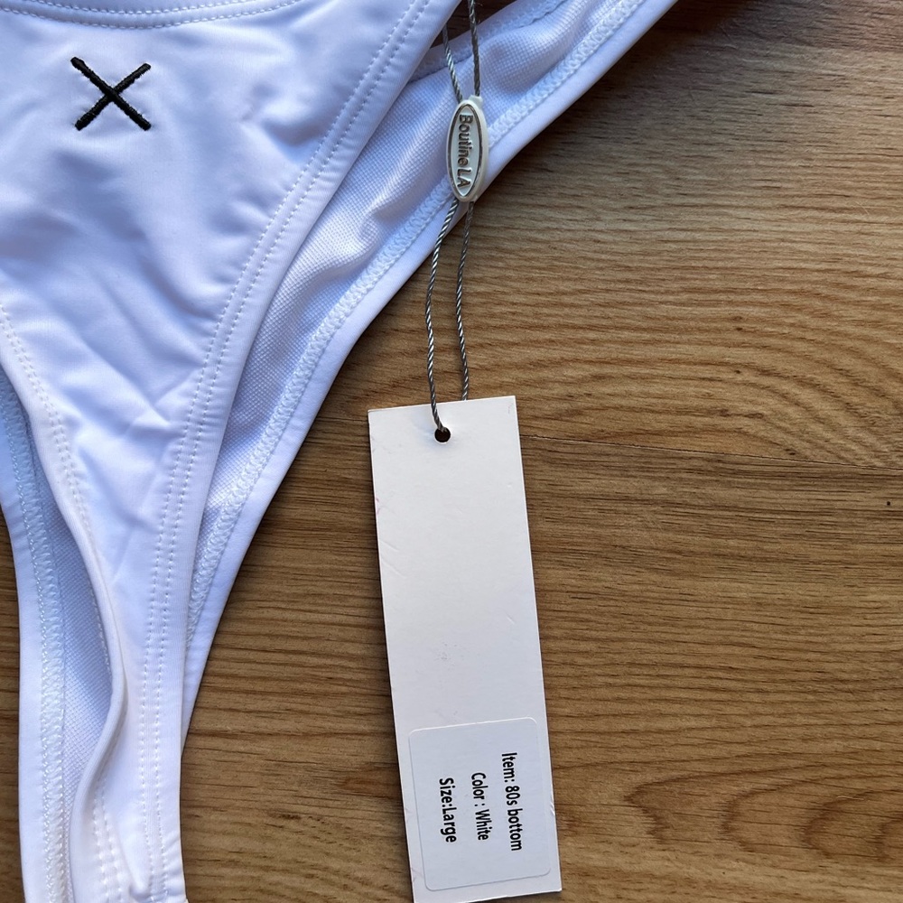 Venice White Chic 80's Bottoms